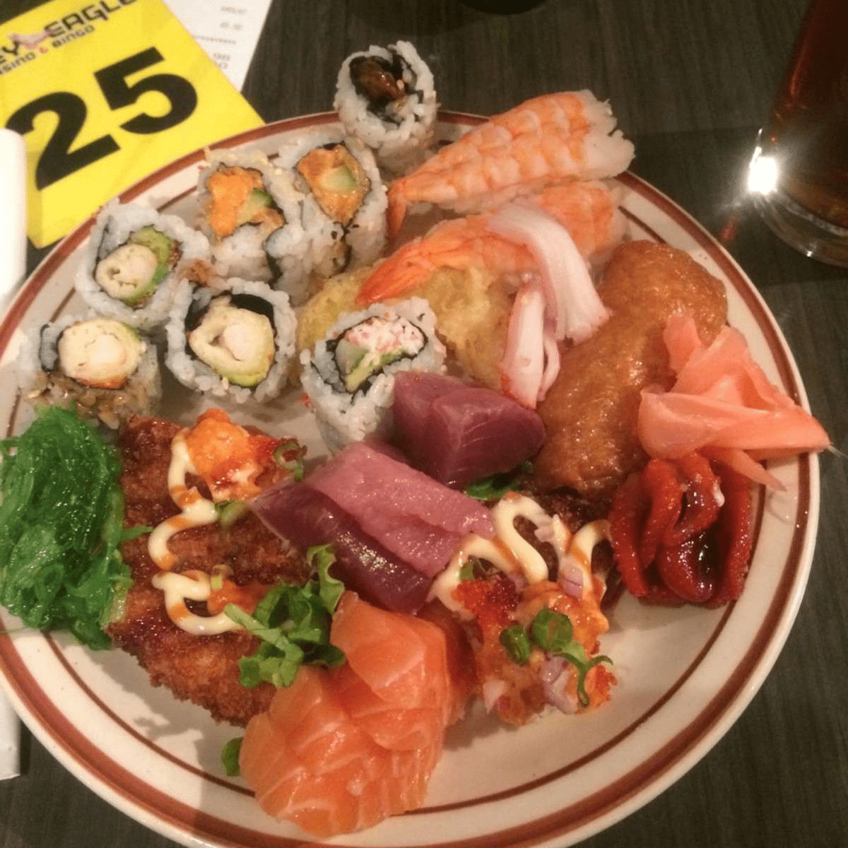 Grey eagle casino buffet menu