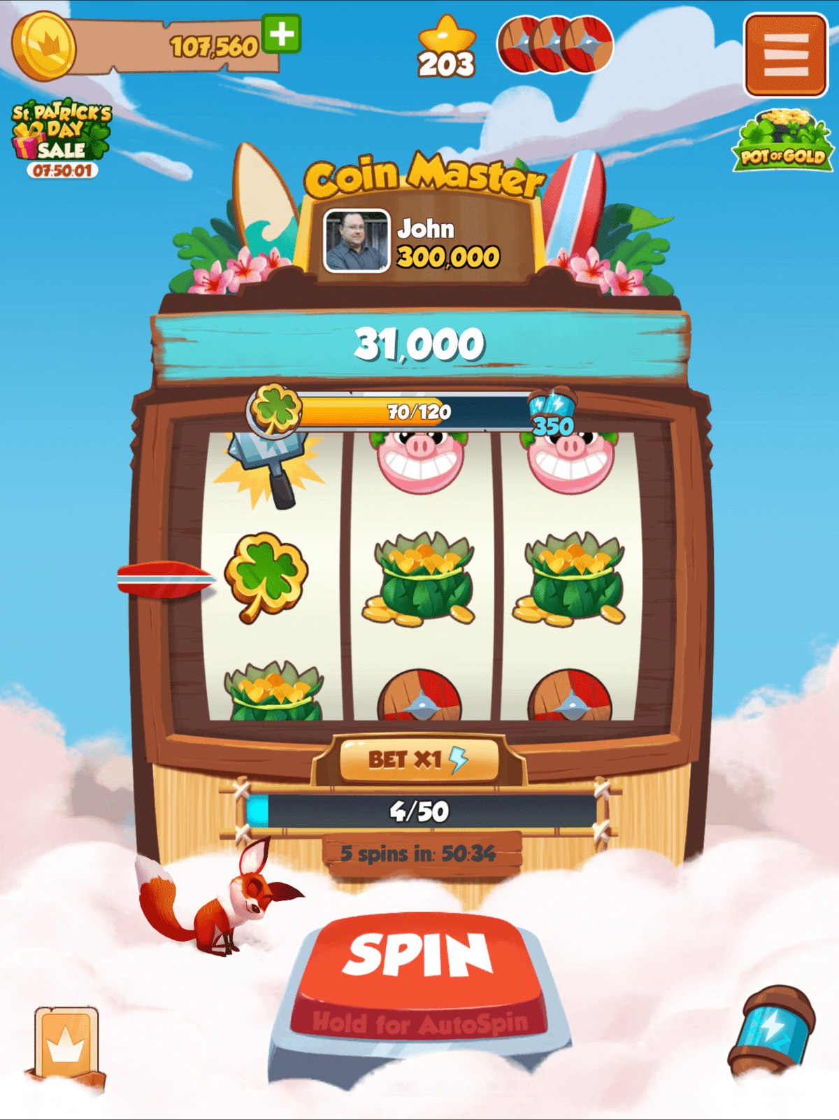 Coin master free spin link for today