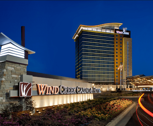 Casinos in Alabama Map