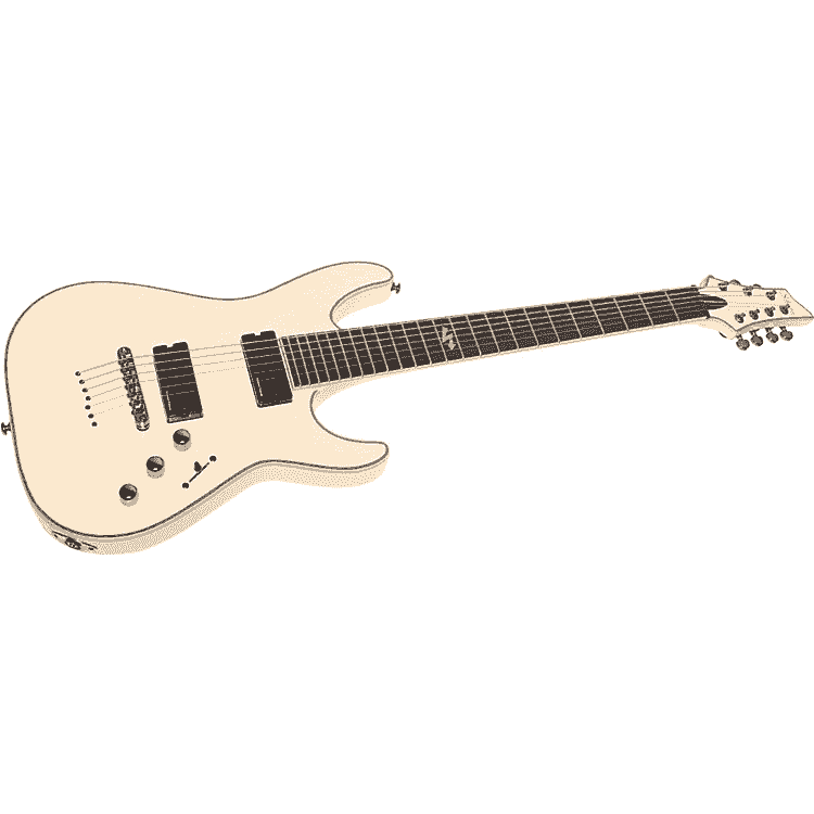 Schecter blackjack c 8 atx electric guitar