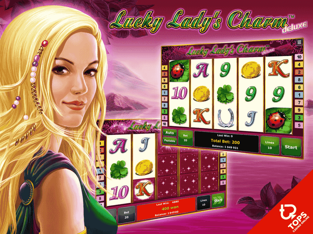 Lucky lady's charm deluxe casino slot