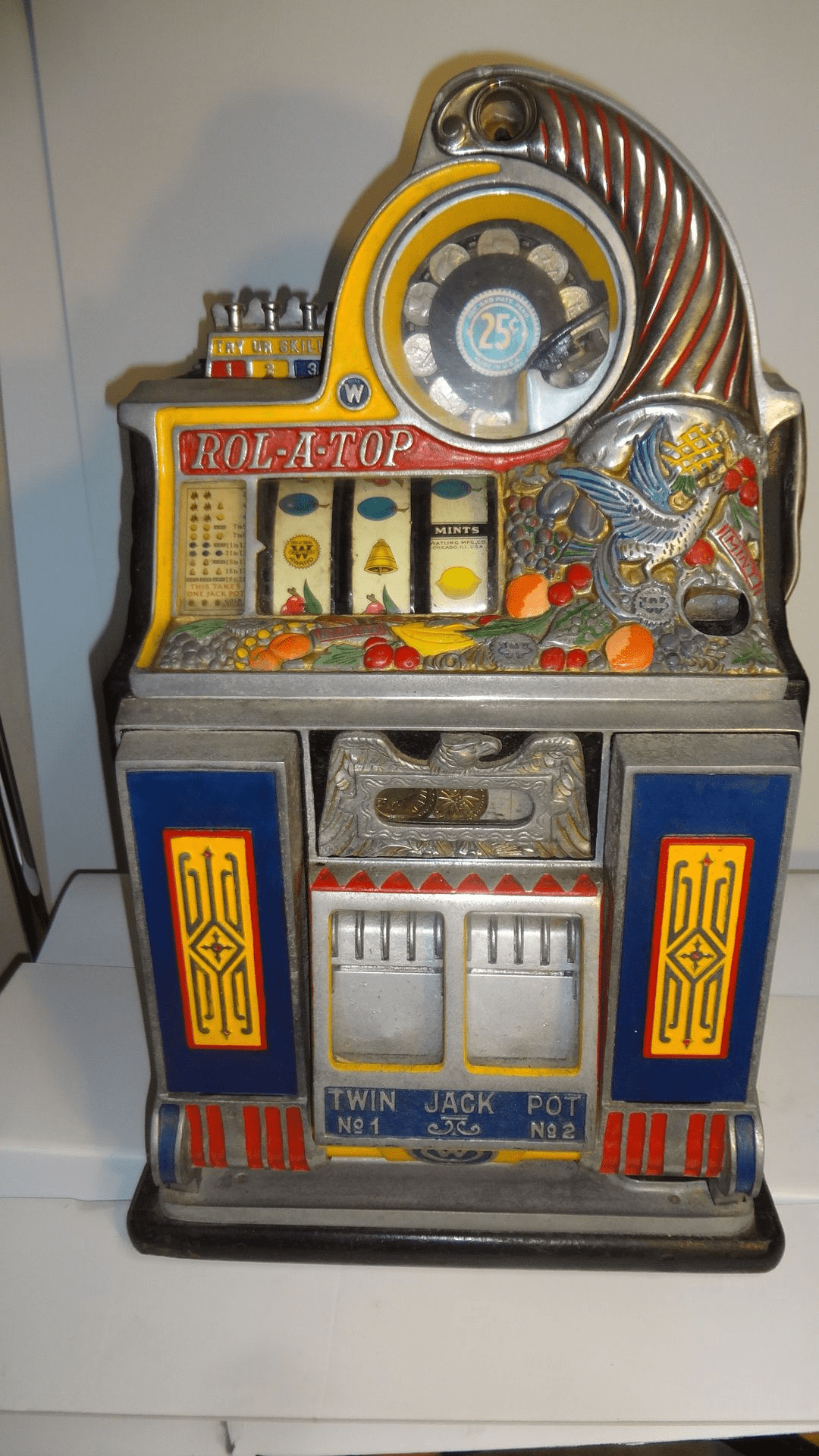 Antique slot machine repair near me