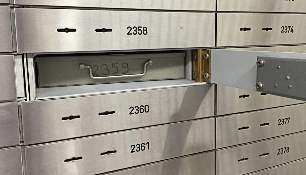 Banks with safe deposit boxes near me