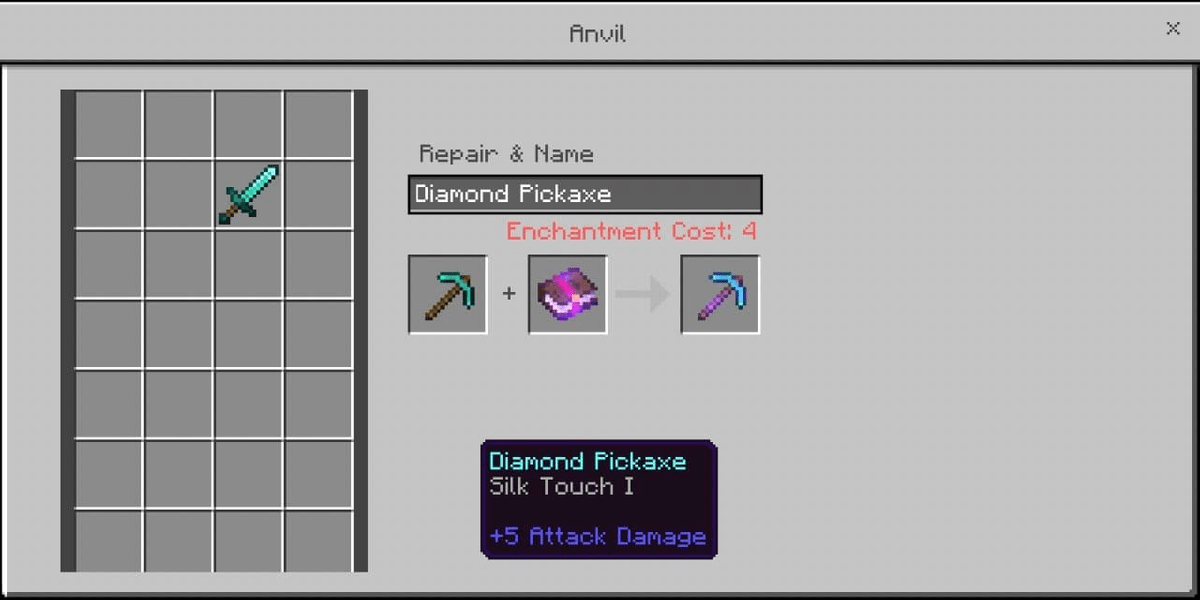 How to get silk touch enchantment