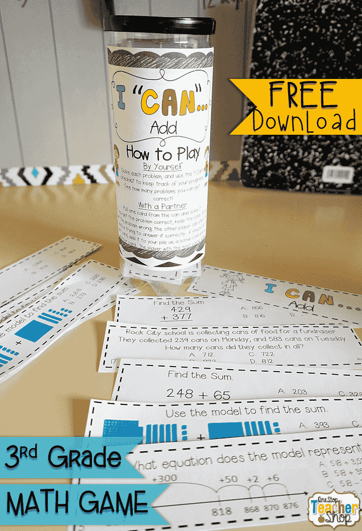 Free math games for 3rd grade