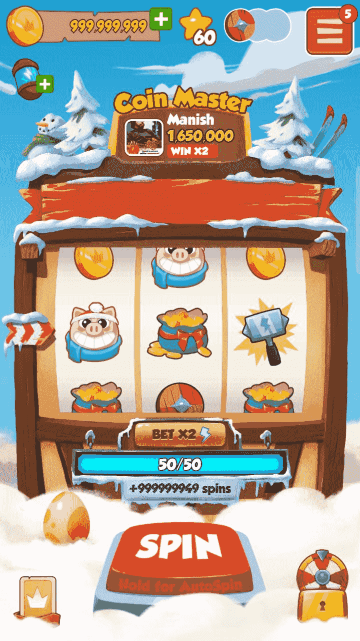 Where can i get free spin in coin master