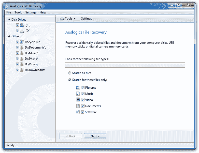 Auslogics File Recovery Pro 11.0.0.5 for android downlo...