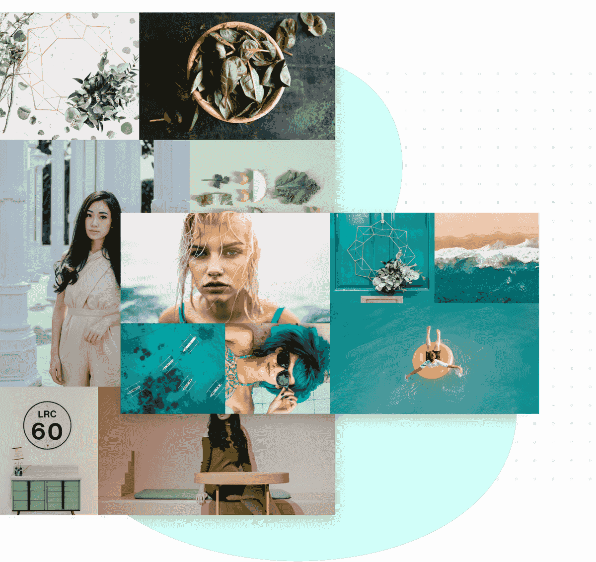 Free online collage maker for 100 photos