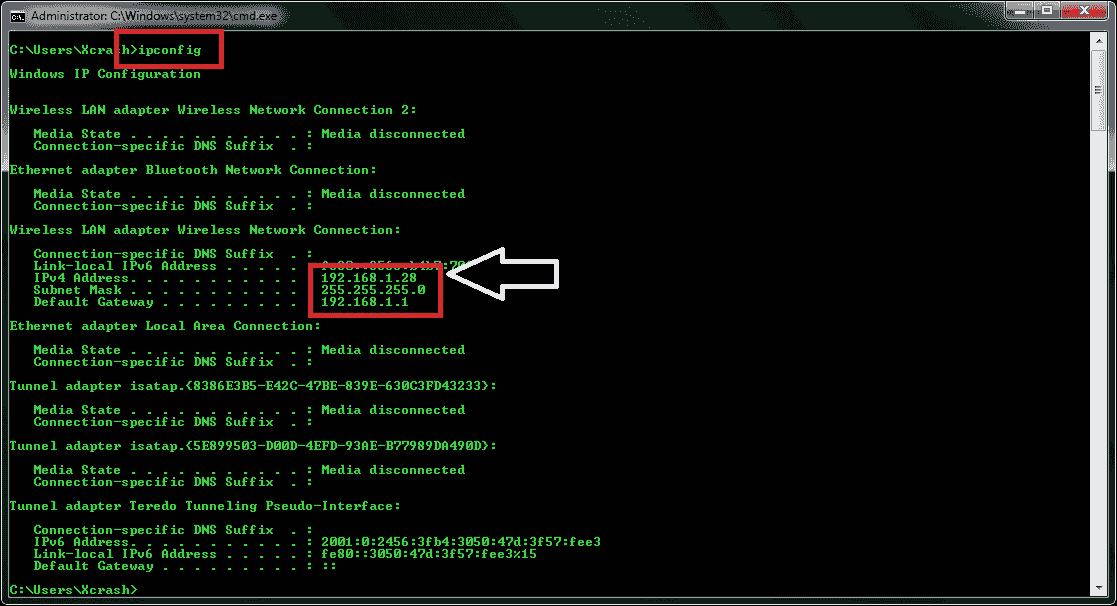 Convert mac address to ip cmd