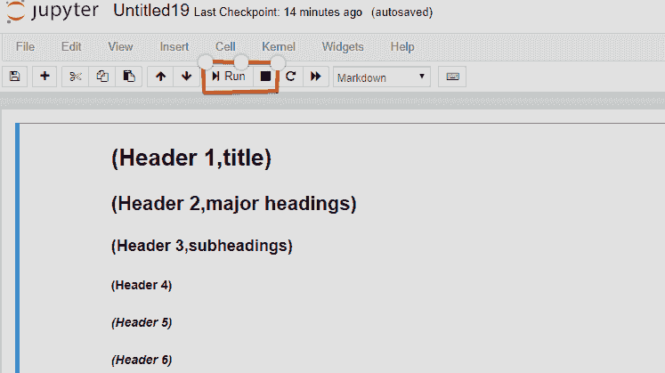 Python generate markdown table of contents