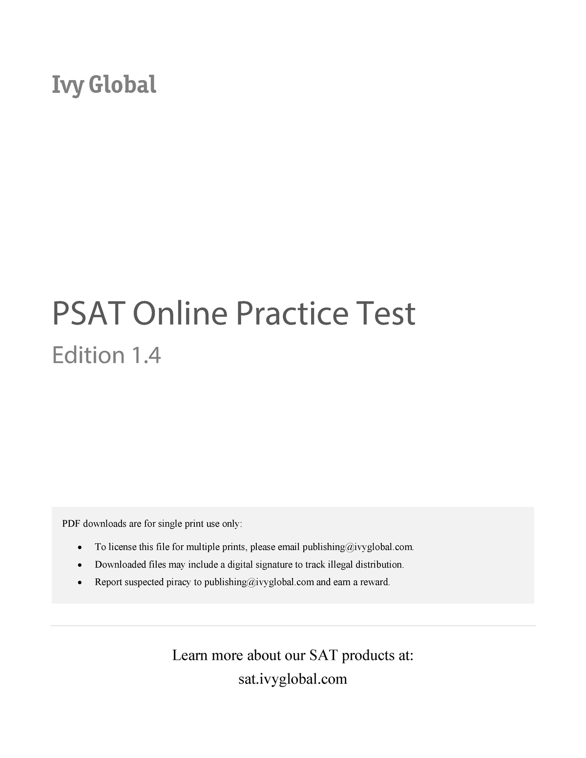 Math psat online practice test