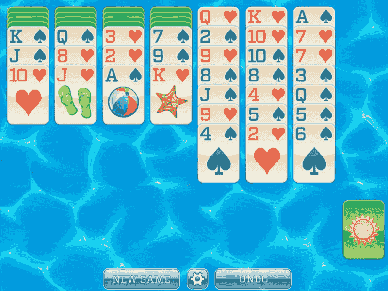 Summer scorpion solitaire