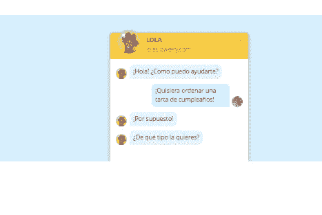 Función de chat en vivo sorprendente