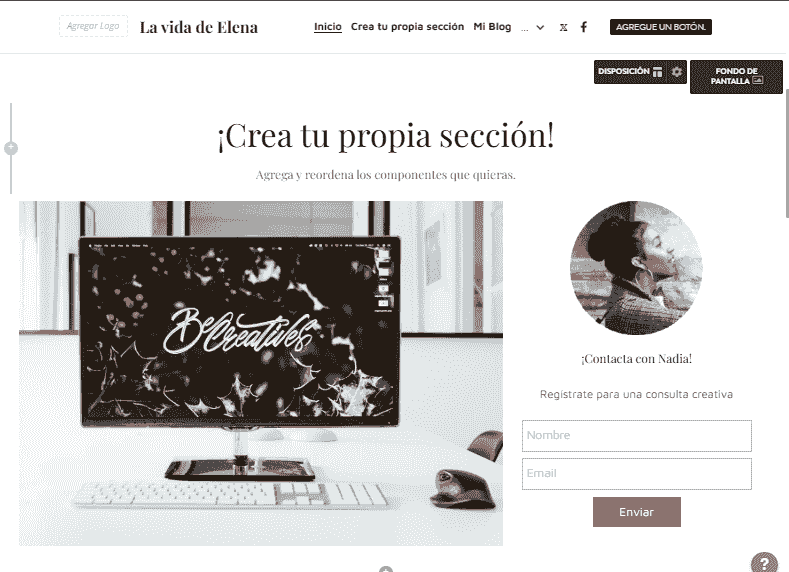 Crea tu propia sección de forma sorprendente