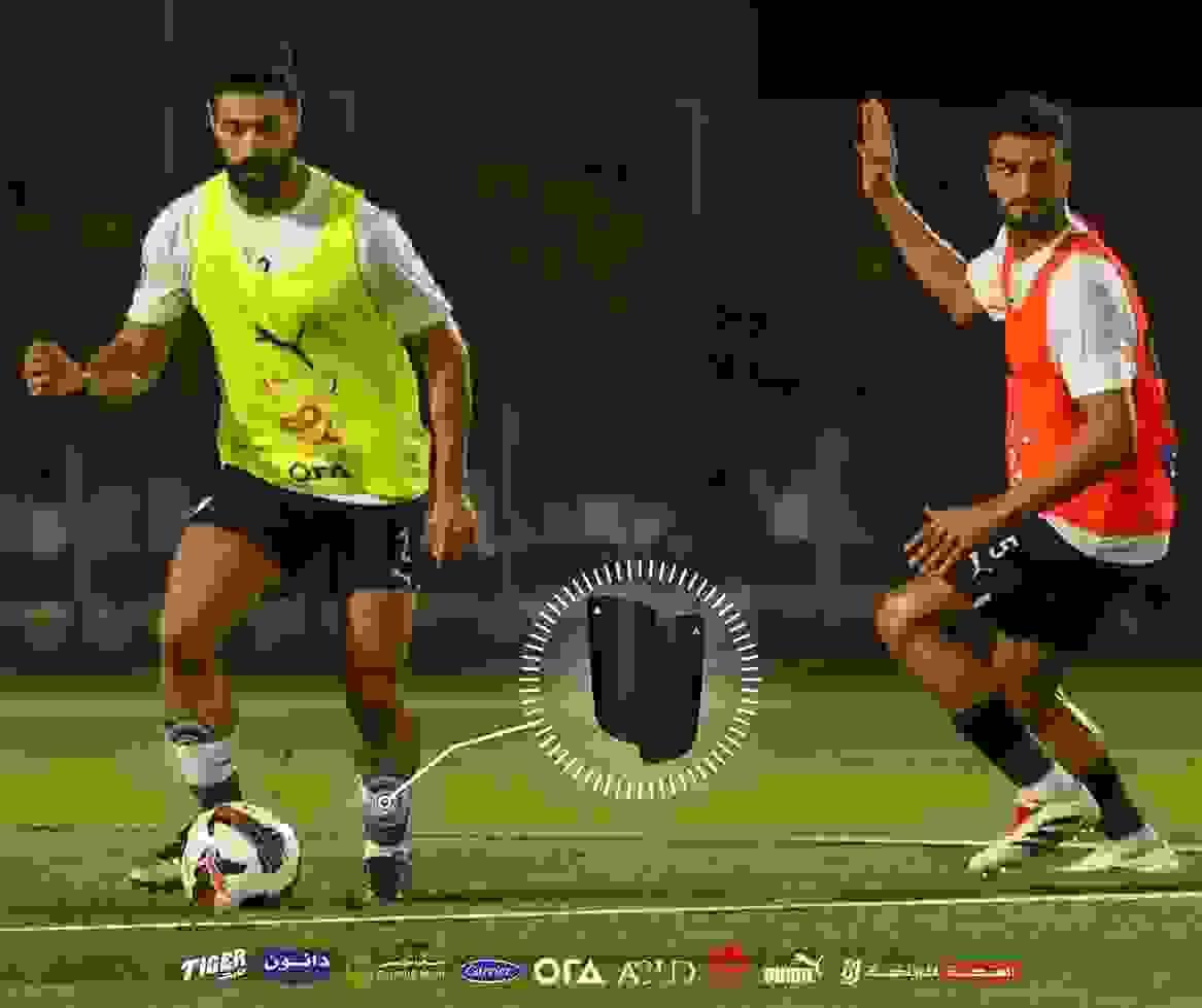 Egypt national football team players wearing INSAIT JOY smart shin guards to collect performance data during training for the 2026 Africa Cup of Nations. Egypt national football team players wearing INSAIT JOY smart shin guards to collect performance data during training for the 2026 Africa Cup of Nations.