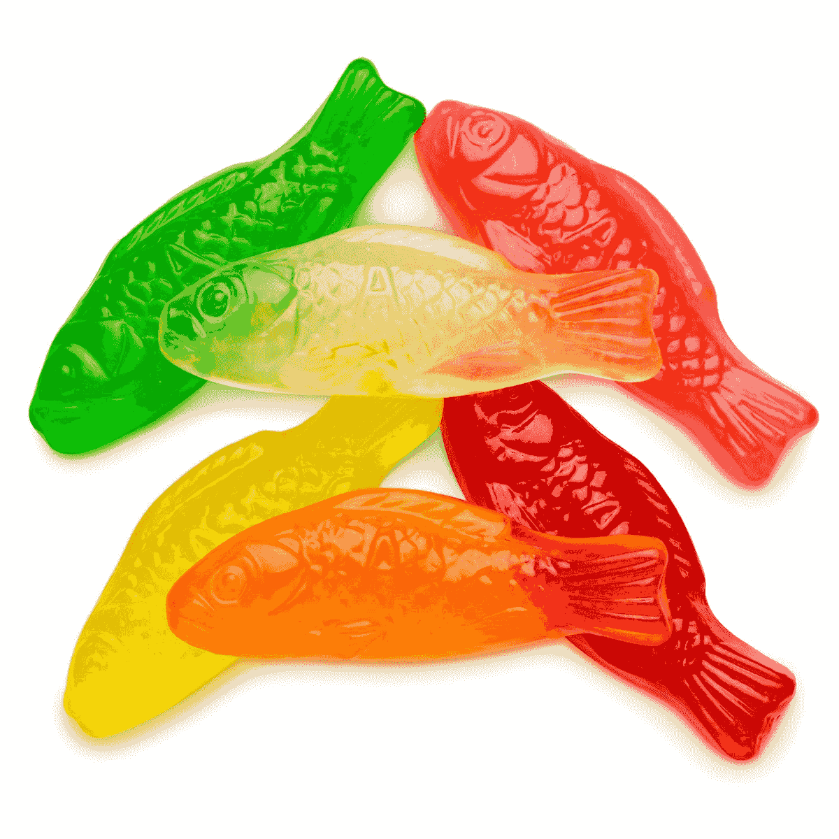 Fish gelatin in gummies bears