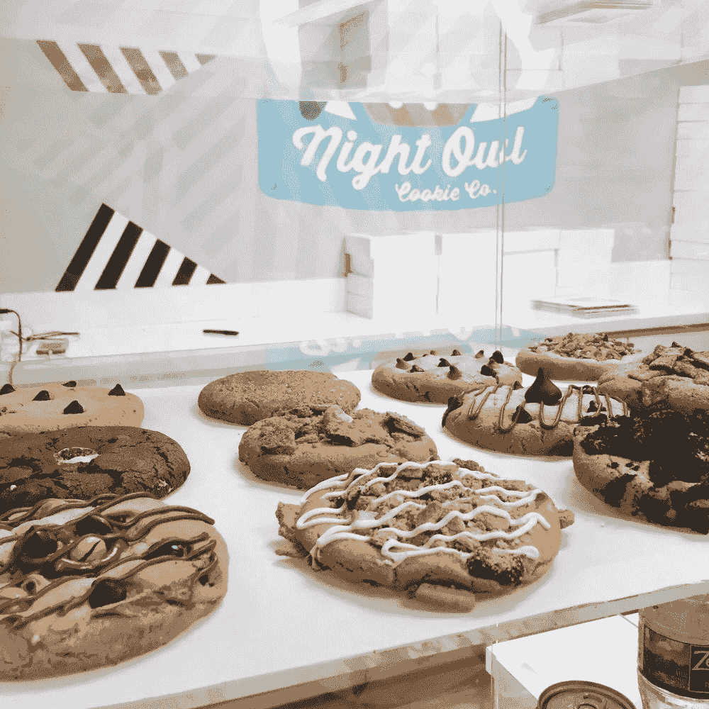 Good night owl cookies