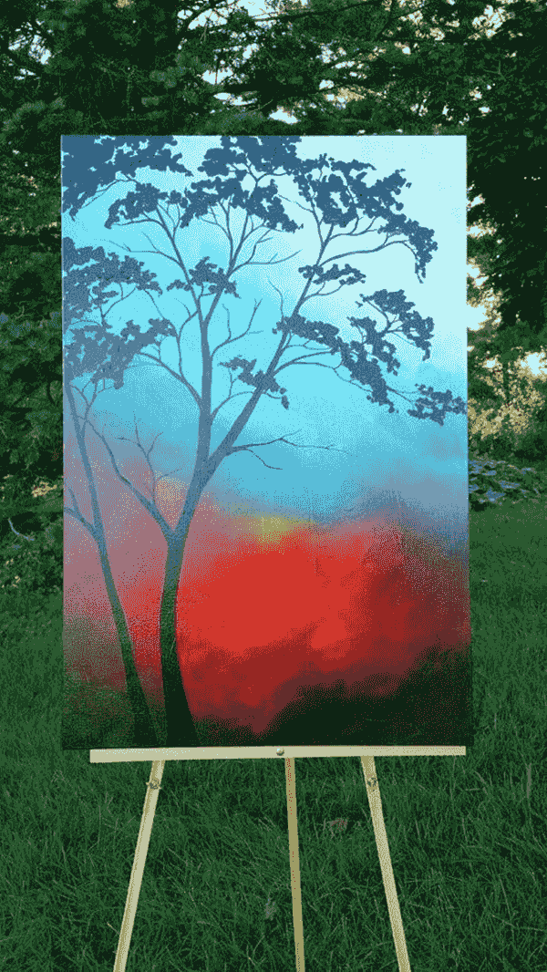 Easy acrylic painting ideas for beginners on canvas