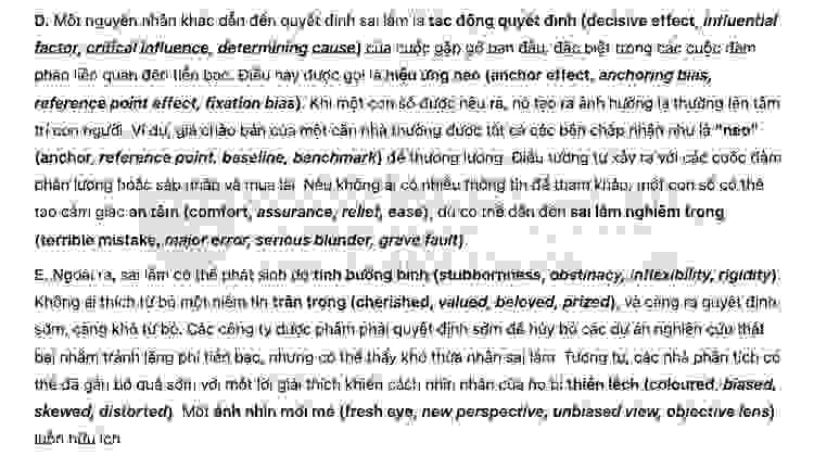 🔥Why Risks Can Go Wrong Answers with location - Đề thi thật IELTS READING- Làm bài online format computer-based, kèm đáp án, dịch & giải thích từ vựng - cấu trúc ngữ pháp khó