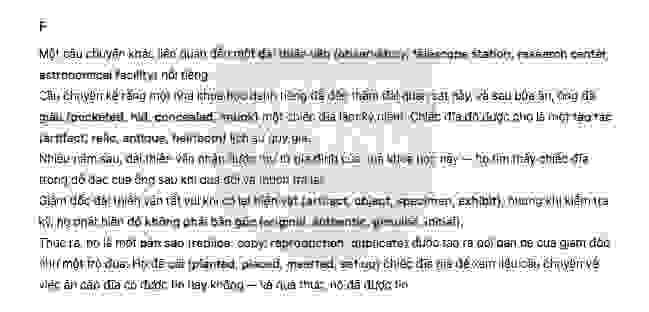 Playing with science Answers with location - Đề thi thật IELTS READING