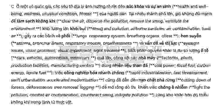 The Intersection of Health Sciences and Geography - Đề thi thật IELTS READING