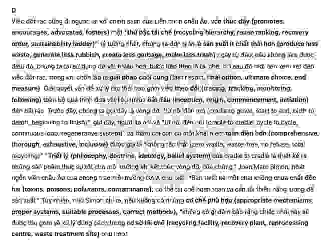 🔥Solving the problem of waste disposal  - Đề thi thật IELTS READING - Làm bài online format computer-based, kèm đáp án, dịch & giải thích từ vựng - cấu trúc ngữ pháp khó                                                      