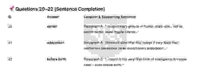 🔥The Role of Mothers in the Origins of Music answers with location - Đề luyện IELTS READING- Làm bài online format computer-based, kèm đáp án, dịch & giải thích từ vựng - cấu trúc ngữ pháp khó