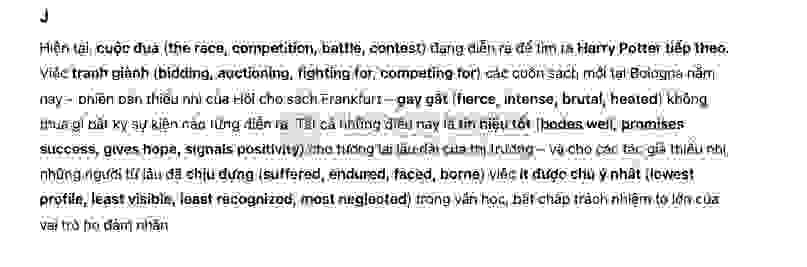 Twist in the Tale Answers with location - Đề thi thật IELTS READING