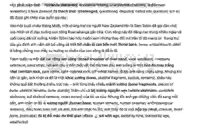 Ahead of its Time - Đề thi thật IELTS READING - Làm bài online format computer-based, kèm đáp án, dịch & giải thích từ vựng