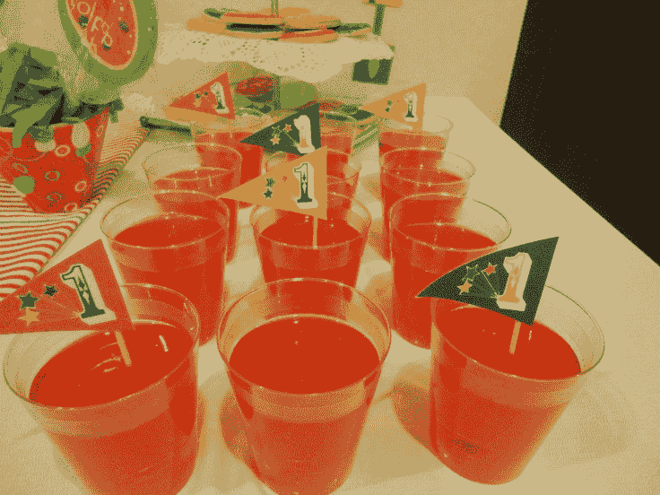 Plastic cups for jello shots