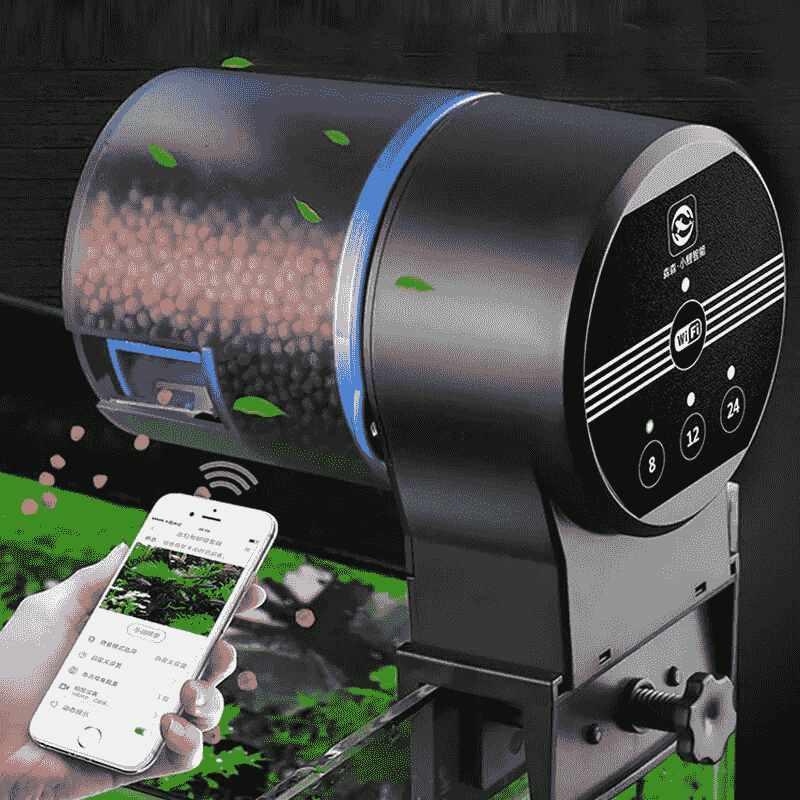 Imagitarium automatic fish feeder