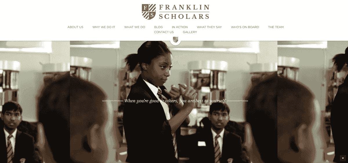Imagine luată de la Franklin Scholars