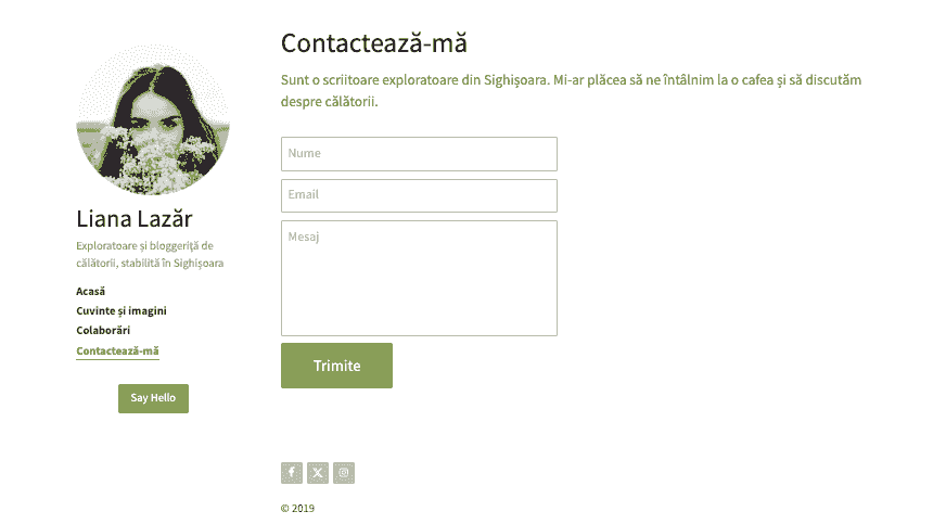 Cum te poate ajuta Strikingly să îți schimbi cariera - Contact și Networking