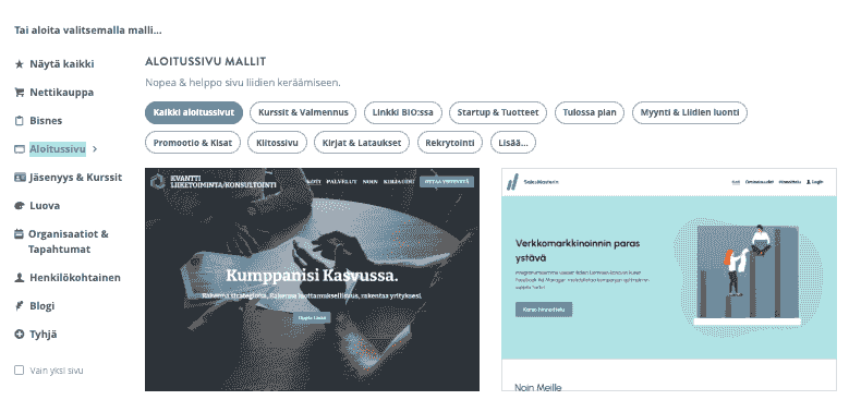 Kuinka käyttää silmiinpistävää suorasähköpostimarkkinoinnin toteuttamiseen tehokkaasti - Rakenna aloitussivu