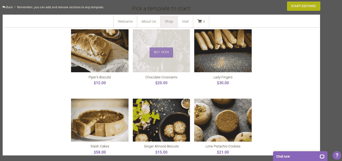 Strikingly For Urban Photography - Integracja e-commerce