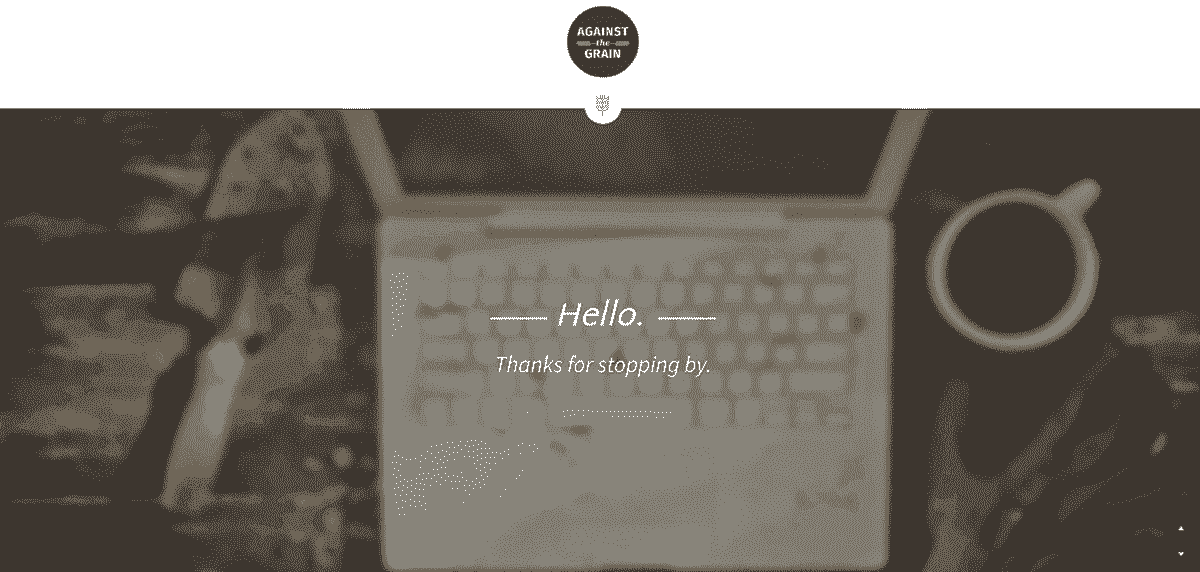 Situs web e-commerce gandum dengan Strikingly