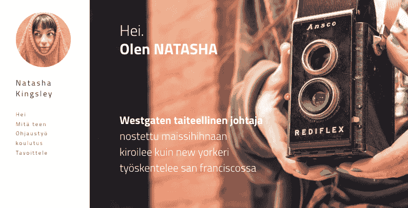 Natasha Kingsley -malli Strikinglyltä