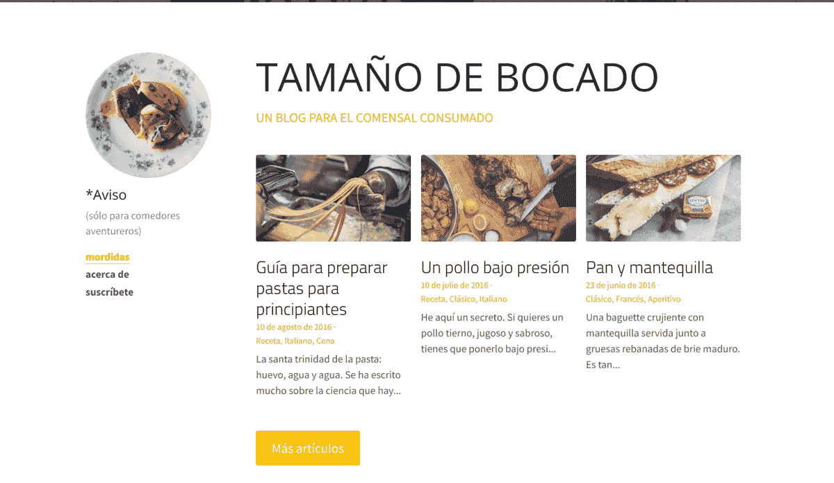 Plantilla de Tamaño Reducido de Strikingly