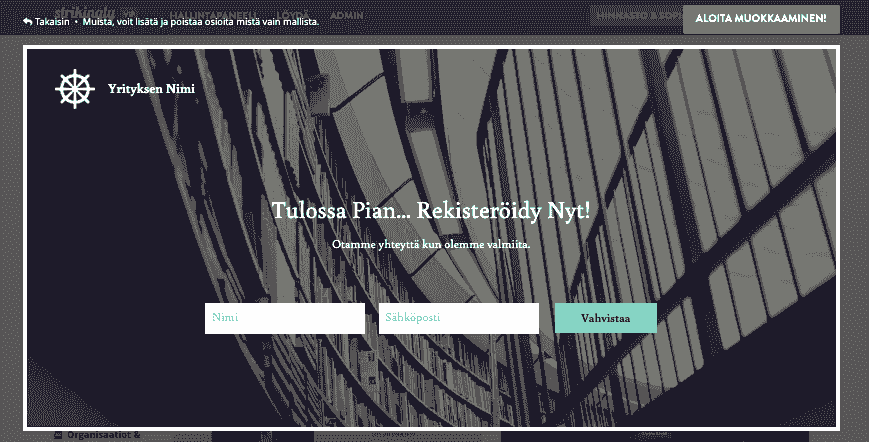 Uutiskirjeen Tilaukset