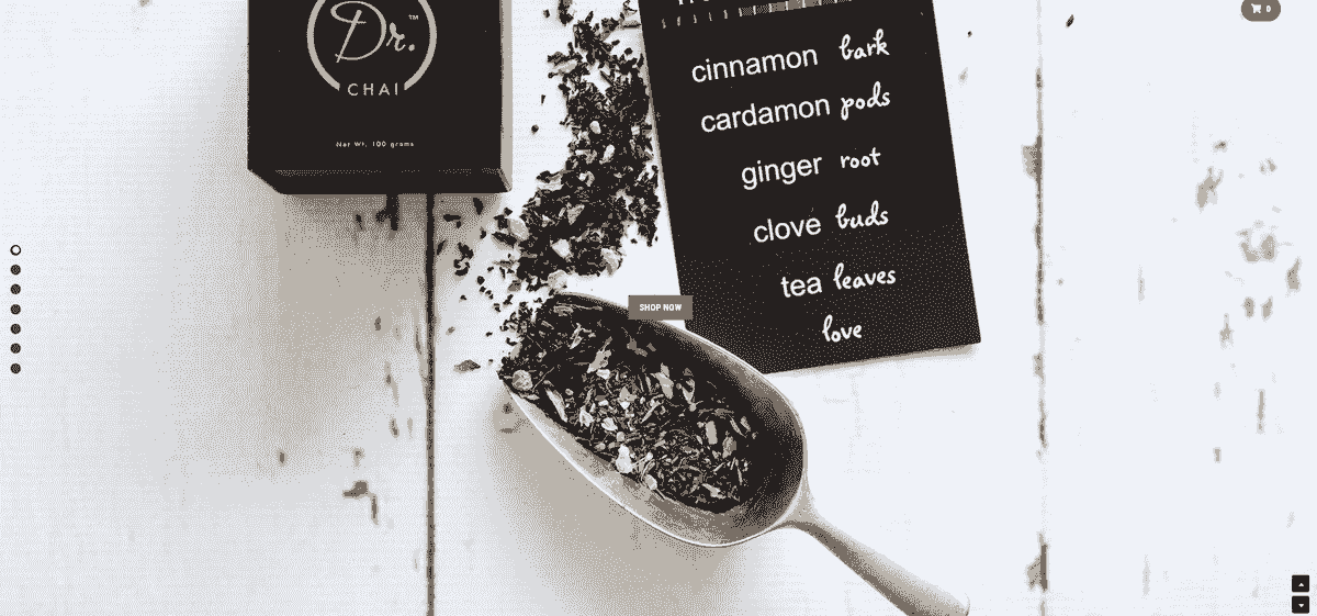 Imagine luată de la Dr. Chai Tea