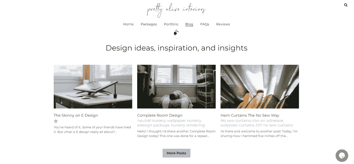 Obraz pochodzi z Pretty Olive Interiors