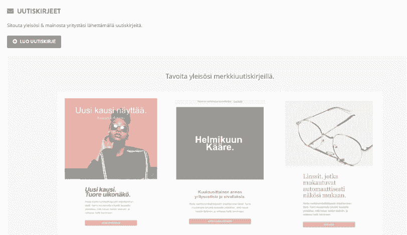 Strikinglyn Uutiskirjetoiminto