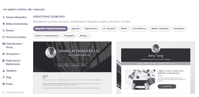 Inspiracja do projektowania stron internetowych — stwórz swoje arcydzieło dzięki Strikingly — z konfigurowalnymi szablonami