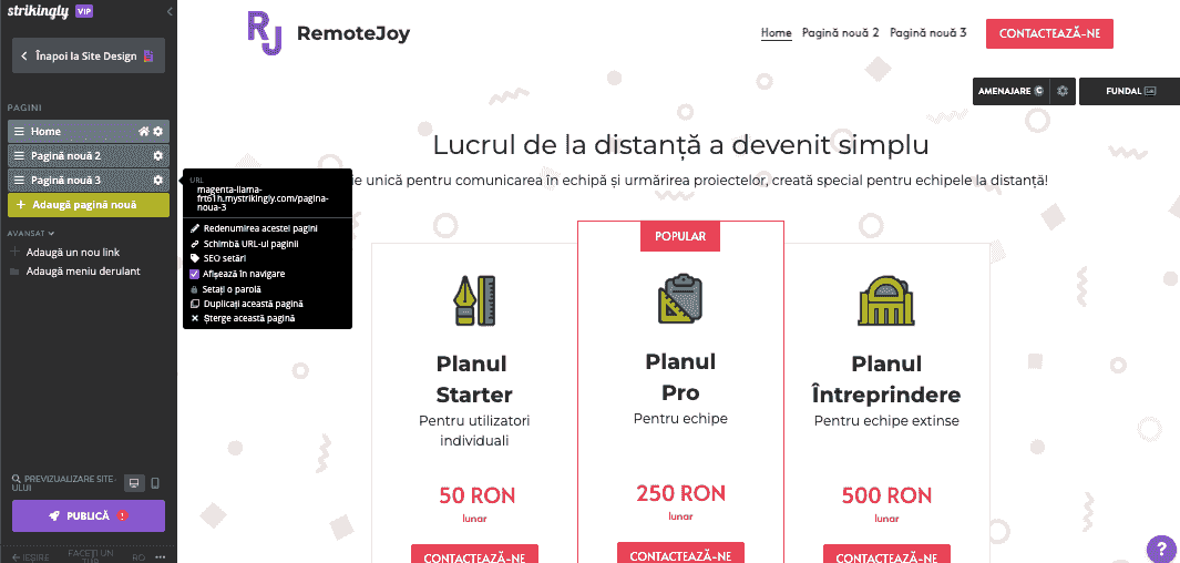 Maximizarea SEO cu instrumente de design web - Optimizarea site-urilor web cu Strikingly