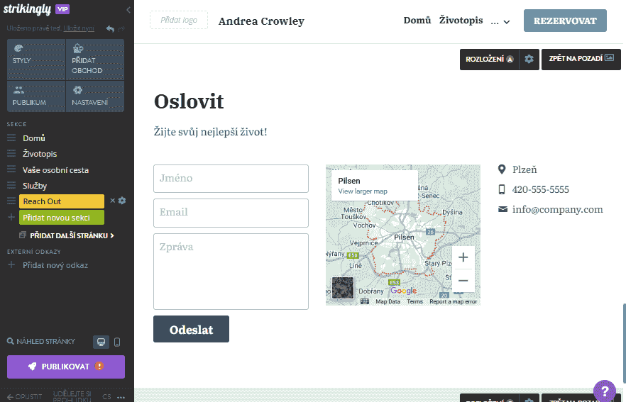 Role Strikingly v marketingu obsahu na sociálních sítích – integrace se sociálními médii