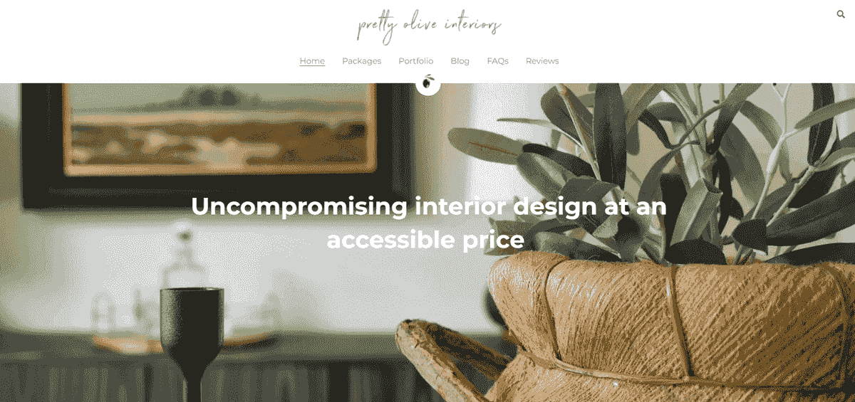 Zdjęcie pochodzi z Pretty Olive Interiors