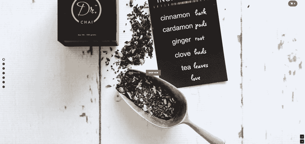 Kuva on otettu Dr. Chai Tea