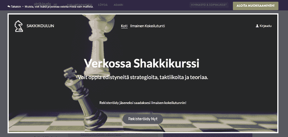 Vaivattoman eleganssin vaikutus käyttäjien sitoutumiseen vetämällä ja pudottamalla toimivalla verkkosivuston rakennustyökalulla - Toimintaan kannustaminen vaivattoman eleganteilla toimintakehotuksilla