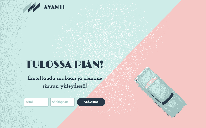 Avanti-malli Strikinglylta