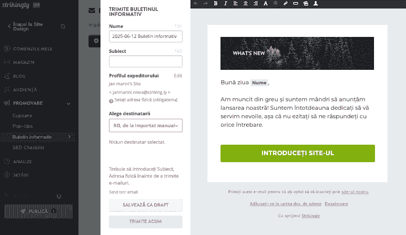 Cum poate ajuta în mod remarcabil la creșterea implicării pe Instagram - Ghiduri - Integrare newsletter prin e-mail